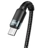 Дата кабель Hoco DU46 Charging USB to MicroUSB (1m) Чорний (14399)