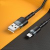 Дата кабель Hoco DU46 Charging USB to MicroUSB (1m) Чорний (14399)