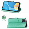 Кожаный чехол (книжка) Art Case с визитницей для Oppo A15 / A15s Бірюзовий (13220)