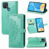 Кожаный чехол (книжка) Art Case с визитницей для Oppo A15 / A15s Бірюзовий (13220)