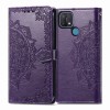 Кожаный чехол (книжка) Art Case с визитницей для Oppo A15 / A15s Фіолетовий (13224)