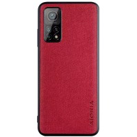 Чехол AIORIA Textile PC+TPU для Xiaomi Mi 10T / Mi 10T Pro Красный (12671)