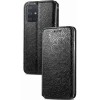 Кожаный чехол книжка GETMAN Mandala (PU) для Samsung Galaxy A51 Чорний (10403)
