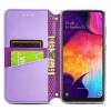 Кожаный чехол книжка GETMAN Mandala (PU) для Samsung Galaxy A50 (A505F) / A50s / A30s Фиолетовый (17984)