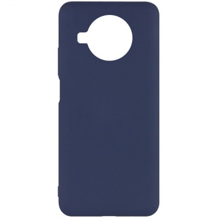 Чехол Silicone Cover Full without Logo (A) для Xiaomi Mi 10T Lite / Redmi Note 9 Pro 5G Синій (10511)