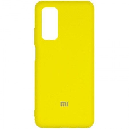 Чехол Silicone Cover My Color Full Protective (A) для Xiaomi Mi 10T / Mi 10T Pro Желтый (10516)