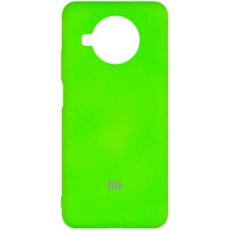 Чехол Silicone Cover My Color Full Protective (A) для Xiaomi Mi 10T Lite / Redmi Note 9 Pro 5G Салатовый (10528)