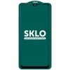 Защитное стекло SKLO 5D (full glue) для Samsung Galaxy A12 / M12 / A02s / M02s / A02 / M02 Чорний (16844)