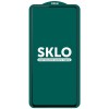 Защитное стекло SKLO 5D (full glue) для Realme 7 Pro Черный (16846)