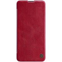 Кожаный чехол (книжка) Nillkin Qin Series для Samsung Galaxy M51 Червоний (10536)