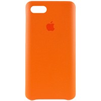 Кожаный чехол AHIMSA PU Leather Case Logo (A) для Apple iPhone 7 / 8 / SE (2020) (4.7'') Помаранчевий (10547)