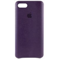 Кожаный чехол AHIMSA PU Leather Case Logo (A) для Apple iPhone 7 / 8 / SE (2020) (4.7'') Фіолетовий (10548)