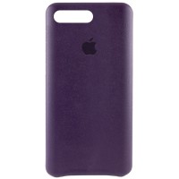 Кожаный чехол AHIMSA PU Leather Case Logo (A) для Apple iPhone 7 plus / 8 plus (5.5'') Фіолетовий (10552)