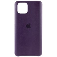 Кожаный чехол AHIMSA PU Leather Case Logo (A) для Apple iPhone 12 Pro Max (6.7'') Фіолетовий (10544)