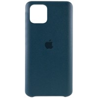 Кожаный чехол AHIMSA PU Leather Case Logo (A) для Apple iPhone 11 Pro Max (6.5'') Зелений (10566)