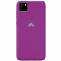 Чехол Silicone Cover Full Protective (AA) для Huawei Y5p Фіолетовий (10590)