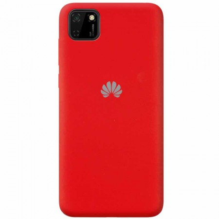 Чехол Silicone Cover Full Protective (AA) для Huawei Y5p Красный (10586)