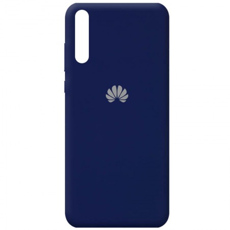 Чехол Silicone Cover Full Protective (AA) для Huawei Y8p (2020) / P Smart S Синий (10596)