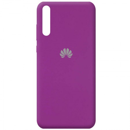 Чехол Silicone Cover Full Protective (AA) для Huawei Y8p (2020) / P Smart S Фиолетовый (10597)