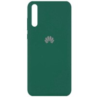 Чехол Silicone Cover Full Protective (AA) для Huawei Y8p (2020) / P Smart S Зелений (10599)