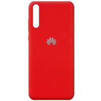 Чехол Silicone Cover Full Protective (AA) для Huawei Y8p (2020) / P Smart S Красный (10593)