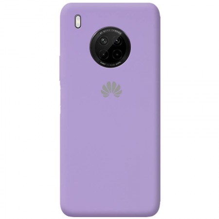 Чехол Silicone Cover Full Protective (AA) для Huawei Y9a Сиреневый (10602)