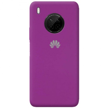 Чехол Silicone Cover Full Protective (AA) для Huawei Y9a Фиолетовый (10604)