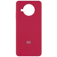 Чехол Silicone Cover Full Protective (AA) для Xiaomi Mi 10T Lite / Redmi Note 9 Pro 5G Красный (10612)