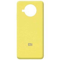 Чехол Silicone Cover Full Protective (AA) для Xiaomi Mi 10T Lite / Redmi Note 9 Pro 5G Желтый (10610)