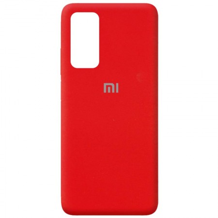 Чехол Silicone Cover Full Protective (AA) для Xiaomi Mi 10T / Mi 10T Pro Красный (10634)