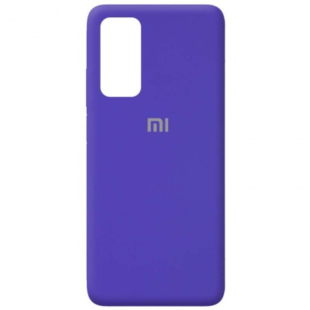 Чехол Silicone Cover Full Protective (AA) для Xiaomi Mi 10T / Mi 10T Pro Фиолетовый (10644)