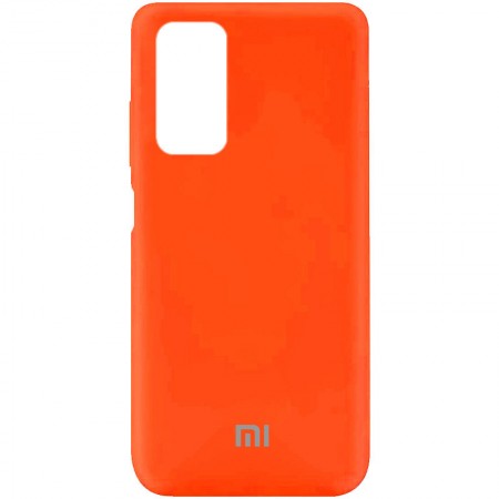 Чехол Silicone Cover Full Protective (AA) для Xiaomi Mi 10T / Mi 10T Pro Оранжевый (18519)