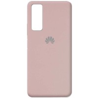 Чехол Silicone Cover Full Protective (AA) для Huawei P Smart (2021) Розовый (18514)