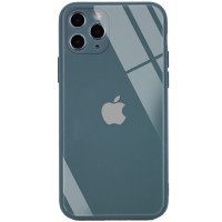 TPU+Glass чехол GLOSSY Logo Full camera (opp) для Apple iPhone 11 Pro Max (6.5'') Зелений (10662)