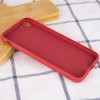 TPU+Glass чехол GLOSSY Logo Full camera (opp) для Apple iPhone 7 / 8 / SE (2020) (4.7'') Красный (10680)