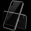 Прозрачный силиконовый чехол с глянцевой окантовкой Full Camera для Apple iPhone XS Max (6.5'') Черный (10745)