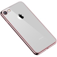 Прозрачный силиконовый чехол с глянцевой окантовкой Full Camera для Apple iPhone 7/8/SE(2020) (4.7'') З малюнком (10735)