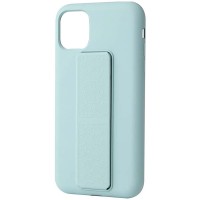 Чехол Silicone Case Hand Holder для Apple iPhone 12 mini (5.4'') Бірюзовий (10776)