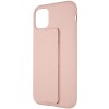 Чехол Silicone Case Hand Holder для Apple iPhone 12 mini (5.4'') Рожевий (10779)