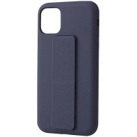 Чехол Silicone Case Hand Holder для Apple iPhone 12 mini (5.4'') Синий (10781)
