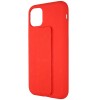 Чехол Silicone Case Hand Holder для Apple iPhone 12 Pro Max (6.7'') Червоний (10811)