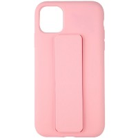 Чехол Silicone Case Hand Holder для Apple iPhone 12 Pro Max (6.7'') Розовый (10812)