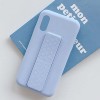 Чехол Silicone Case Hand Holder для Apple iPhone XR (6.1'') Сиреневый (10841)
