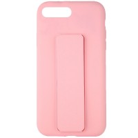 Чехол Silicone Case Hand Holder для Apple iPhone 7 plus / 8 plus (5.5'') Рожевий (10826)
