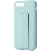 Чехол Silicone Case Hand Holder для Apple iPhone 7 / 8 / SE (2020) (4.7'') Бірюзовий (10817)