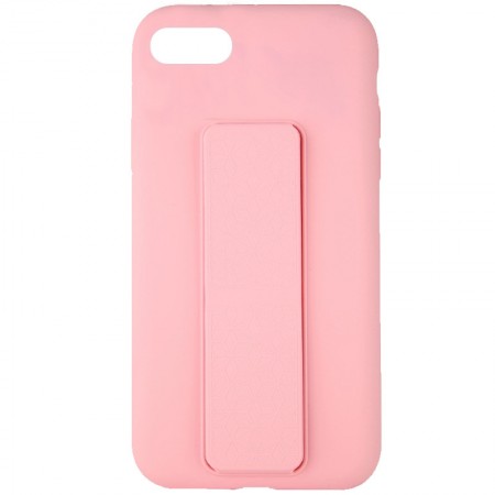 Чехол Silicone Case Hand Holder для Apple iPhone 7 / 8 / SE (2020) (4.7'') Розовый (10819)