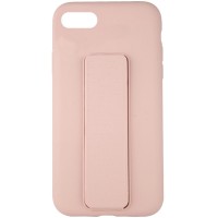Чехол Silicone Case Hand Holder для Apple iPhone 7 / 8 / SE (2020) (4.7'') Рожевий (10820)