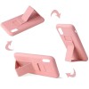 Чехол Silicone Case Hand Holder для Apple iPhone X / XS (5.8'') Розовый (10832)
