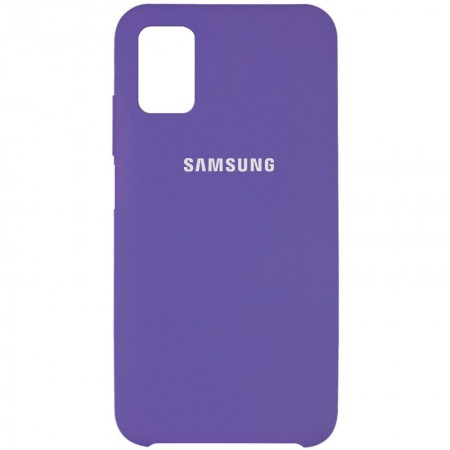 Чехол Silicone Cover (AAA) для Samsung Galaxy M31s Сиреневый (10876)