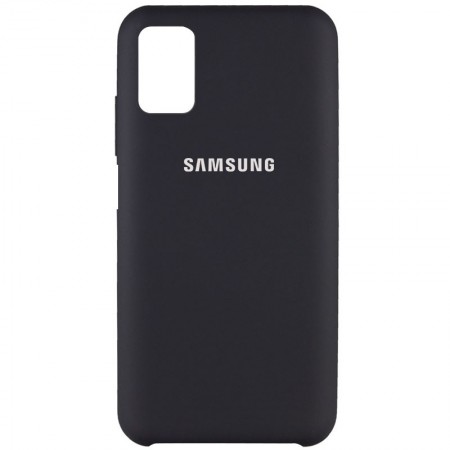 Чехол Silicone Cover (AAA) для Samsung Galaxy M31s Черный (10879)